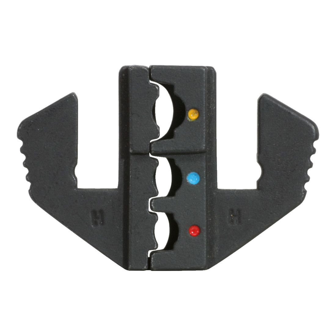KS Tools Paar Crimp-Einsätze für isolierte Kabelschuhe, Ø 0,5 - 6 mm