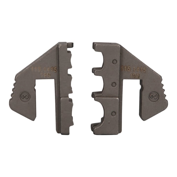 KS Tools Paar Crimp-Einsätze für isolierte Kabelschuhe, Ø 0,5 - 6 mm