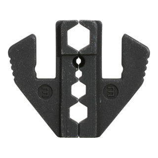 KS Tools Paire d'inserts à sertir pour connecteurs coaxiaux, Ø 6,50 / 5,41 / 1,72 mm