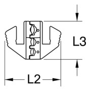 KS Tools Paire d'inserts à sertir pour cosses isolées, Ø 0,5 - 6 mm-5