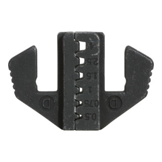 KS Tools Paire d'inserts de sertissage pour embouts de fil, Ø 0,5 - 4 mm