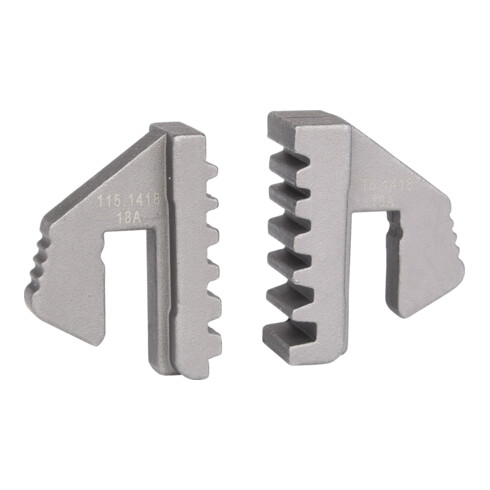 KS Tools Paire d'inserts de sertissage pour embouts de fil, Ø 0,5 - 4 mm