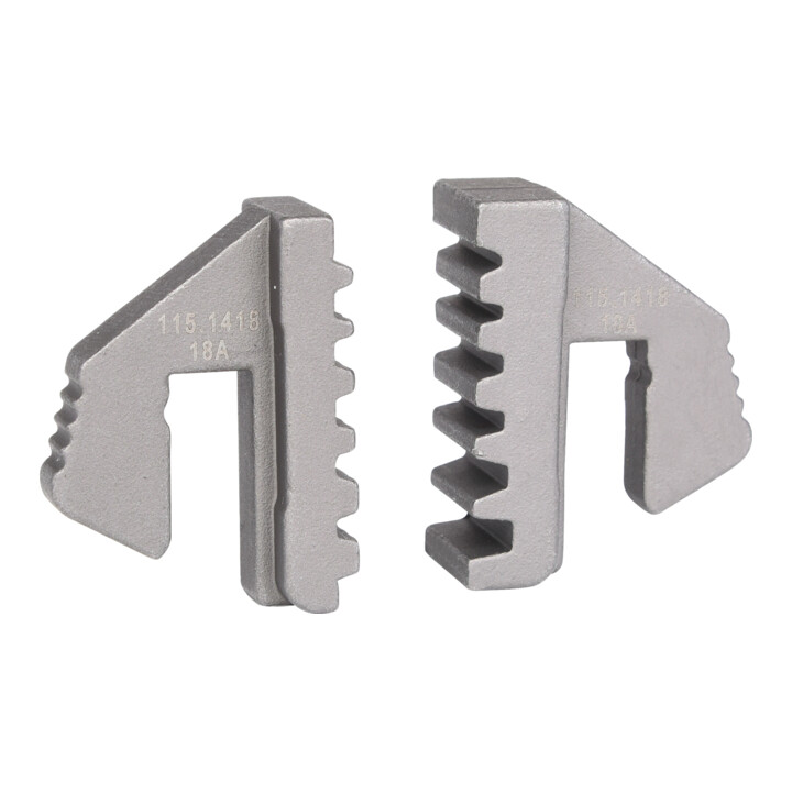 KS Tools Paire d'inserts de sertissage pour embouts de fil, Ø 0,5 - 4 mm