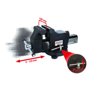 KS Tools Parallel-Schraubstock