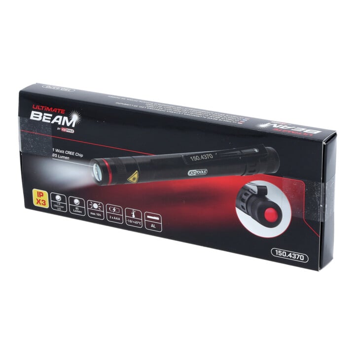 KS Tools perfectLight Taschenlampe, 85 Lumen
