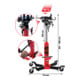 KS Tools performance Hydraulik-Getriebeheber mit Tisch, 500 kg