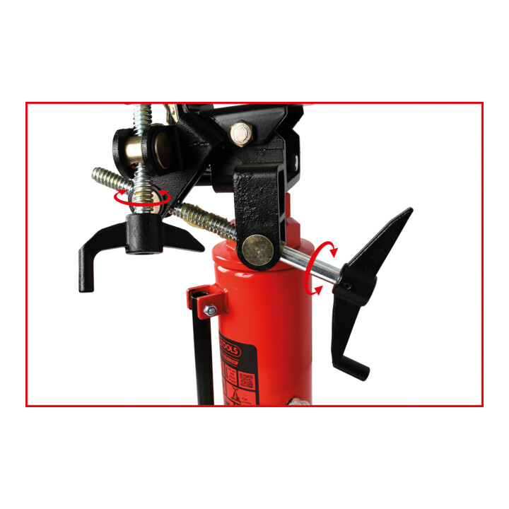 KS Tools performance Hydraulik-Getriebeheber mit Tisch, 500 kg