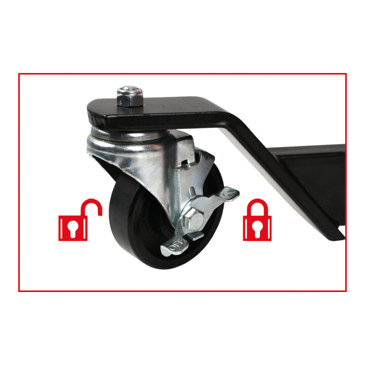 KS Tools performance Hydraulik-Getriebeheber mit Tisch, 500 kg