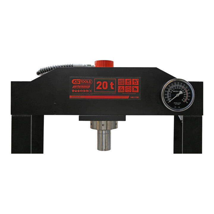 KS Tools performance Hydraulik-Werkstattpresse, 20000 kg