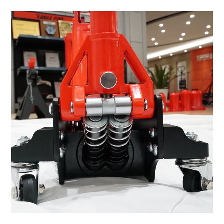 KS Tools performance Hydraulischer Aluminium-Wagenheber, 1500 kg, Hubhöhe: 90-360 mm