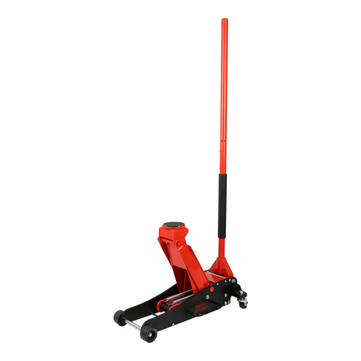 KS Tools performance Hydraulischer Aluminium-Wagenheber, 2500 kg, Hubhöhe: 100-450 mm
