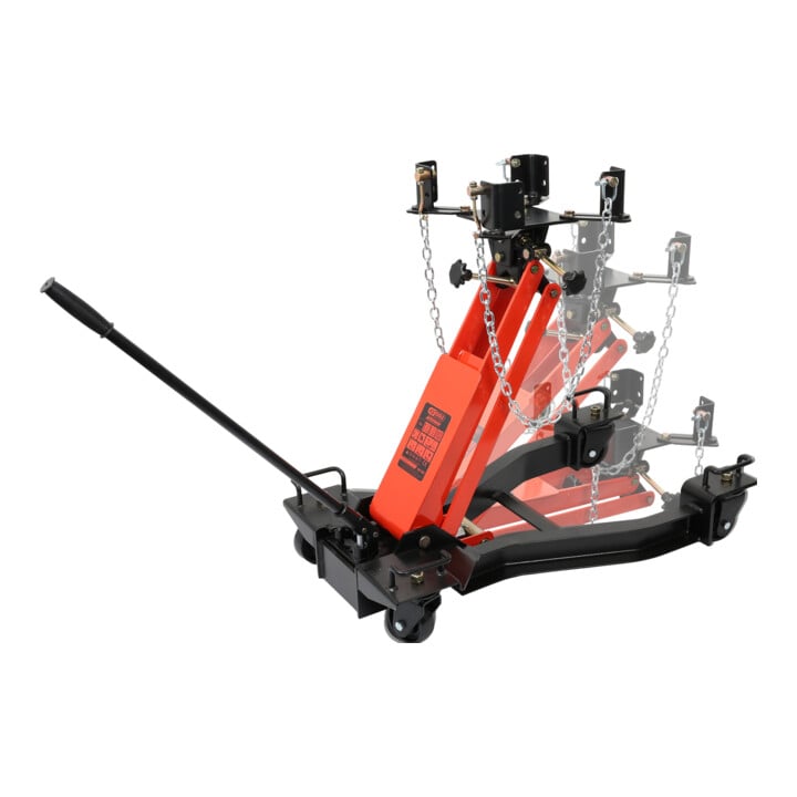 KS Tools performance Hydraulischer-Getriebeheber mit verstellbarer Aufnahmeplatte, 1 t