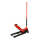 KS Tools performance Hydraulischer Stahl-Wagenheber, 2000 kg, flach, Hubhöhe: 75-610 mm
