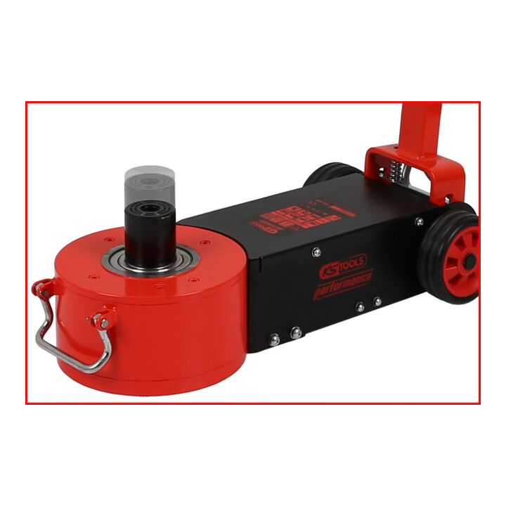 KS Tools performance Lufthydraulischer Wagenheber, 40/25/15 t