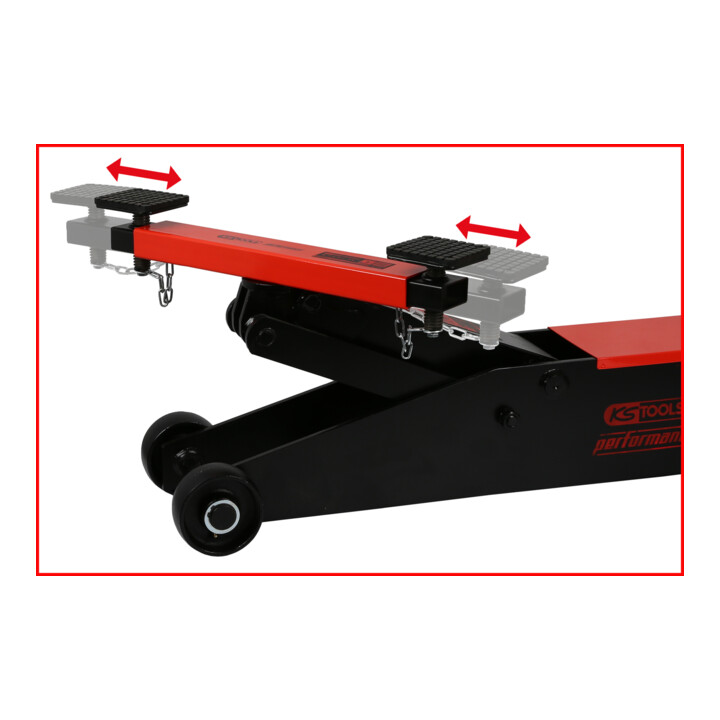KS Tools performance Querträger für Wagenheber, 2000 kg