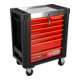 KS Tools PERFORMANCEplus e10 SCHWARZ/ROT Werkstattwagen mit 7 Schubladen