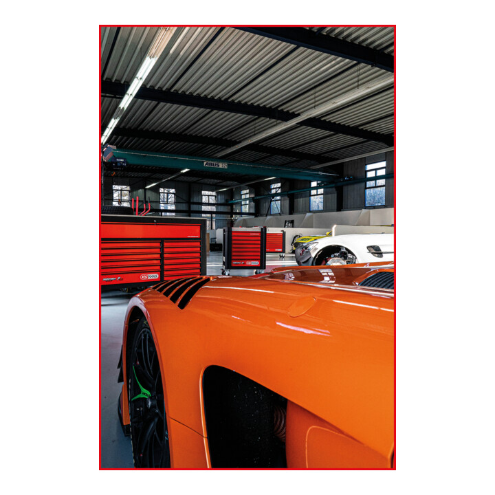 KS Tools PERFORMANCEplus e10 SCHWARZ/ROT Werkstattwagen mit 7 Schubladen