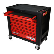 KS Tools PERFORMANCEplus P20 SCHWARZ/ROT Werkstattwagen mit 8 Schubladen-4