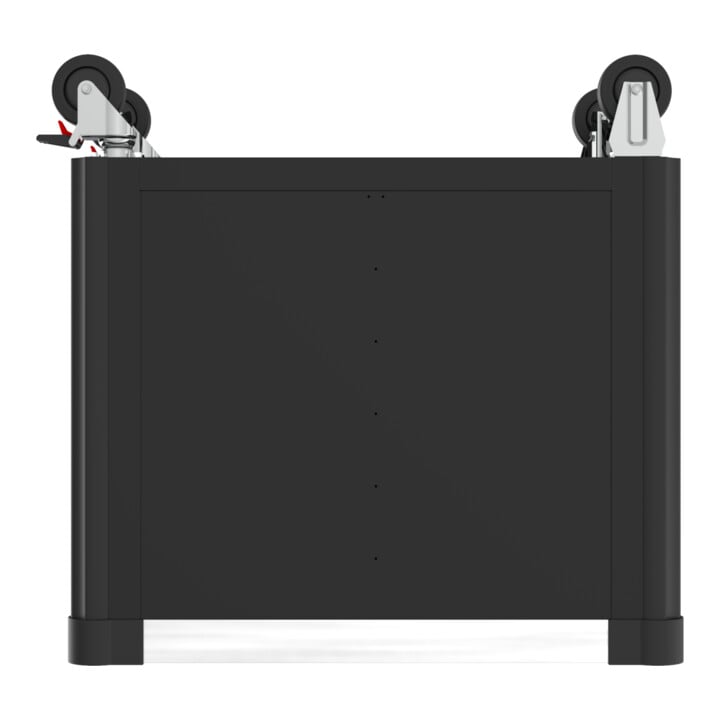 KS Tools PERFORMANCEplus P25 BLACK/ROT werkplaatswagen met 8 laden