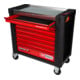 KS Tools PERFORMANCEplus P25 BLACK/ROT werkplaatswagen met 8 laden