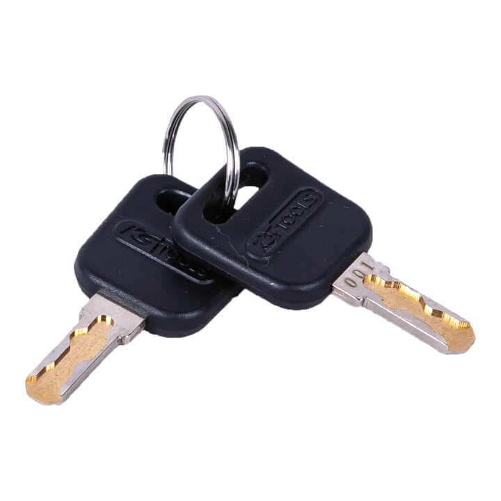 KS Tools PERFORMANCEplus P25 BLACK/ROT werkplaatswagen met 8 laden