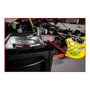 KS Tools PERFORMANCEplus P25 SCHWARZ/ROT Werkstattwagen mit 8 Schubladen-4