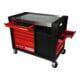 KS Tools PERFORMANCEplus P35 SCHWARZ/ROT Werkstattwagen mit 12 Schubladen