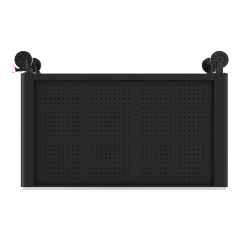 KS Tools PERFORMANCEplus P45 BLACK/ROT werkplaatswagen met 14 laden