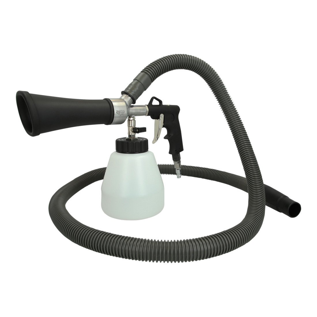 KS Tools perslucht reinigingspistoolset met afzuiginrichting, 3 dlg.