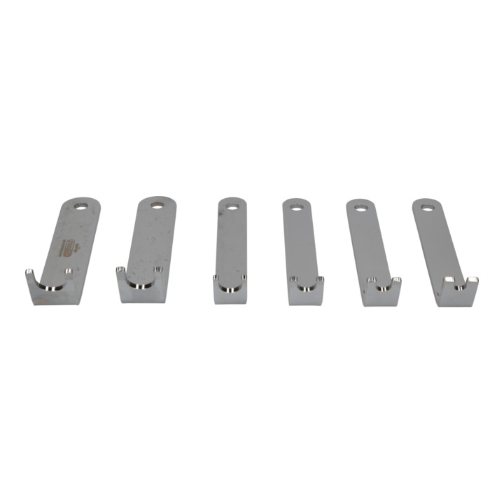 KS Tools perslucht snelkoppeling gereedschap set, 6 stuks.