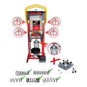 KS Tools perslucht standveer compressor incl. adapterplaat-1