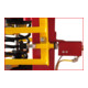KS Tools perslucht standveercompressor, max. 10 bar