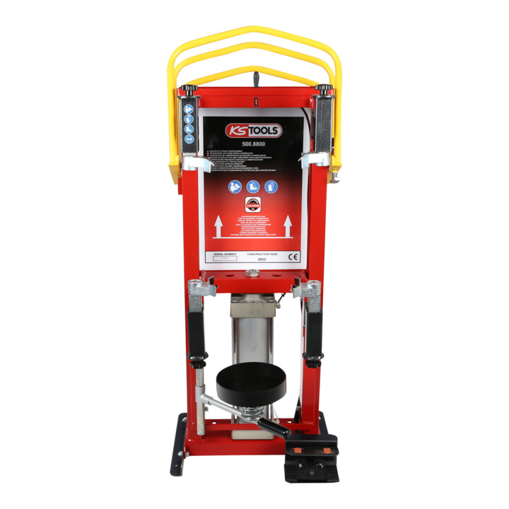 KS Tools perslucht standveercompressor, max. 10 bar