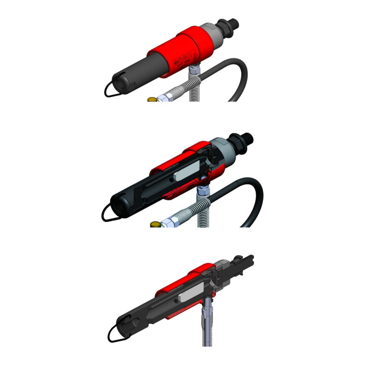 KS Tools Perslucht-verstuivertrekkerset, 9-dlg