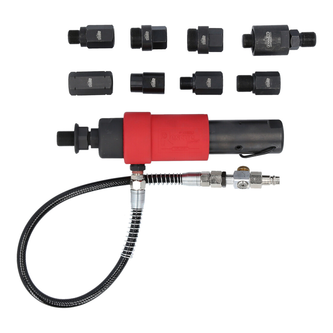 KS Tools Perslucht-verstuivertrekkerset, 9-dlg