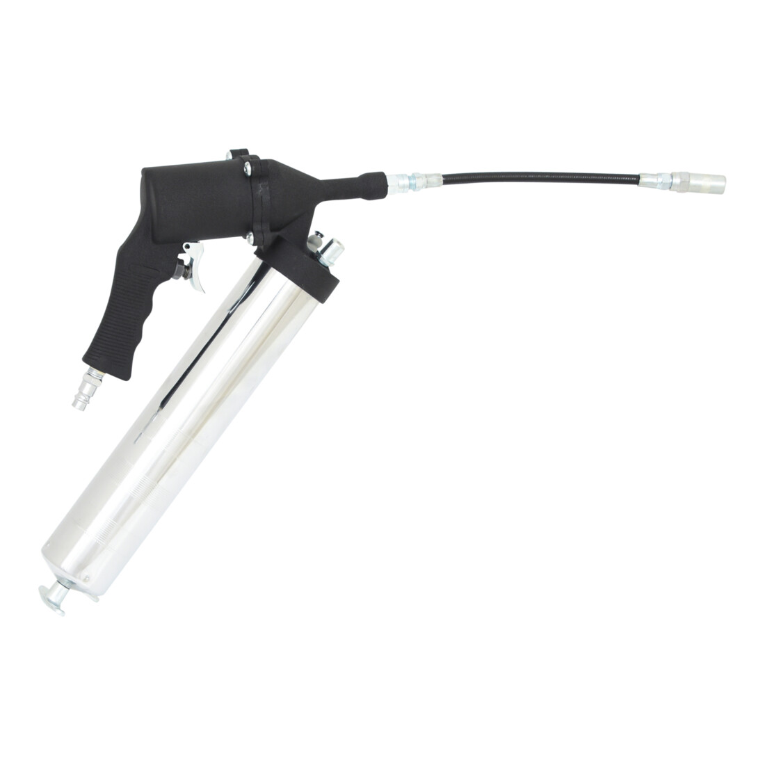 KS Tools perslucht vetspuit met flexibele slang en mondstuk
