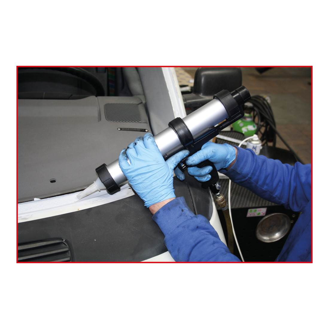 KS Tools persluchtpatroonpistool 600 ml