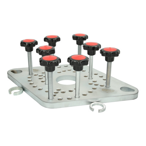 KS Tools Piastra di adattamento per compressore pneumatico molle stand-up