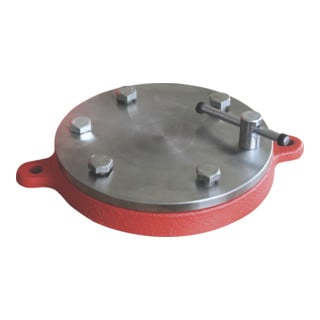 KS Tools Piastra rotonda per morsa, 90mm