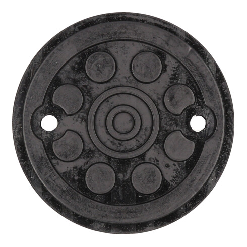 KS Tools Piatto in gomma 01 per piattaforme elevatrici MAHA, Ø 120mm