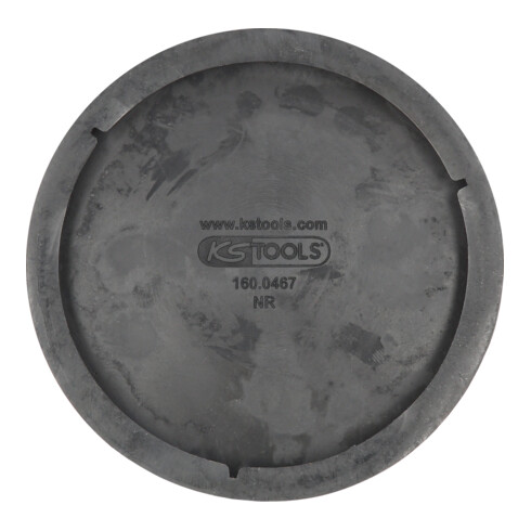 KS Tools Piatto in gomma 05 per piattaforme elevatrici Twin Busch, Ø 140mm