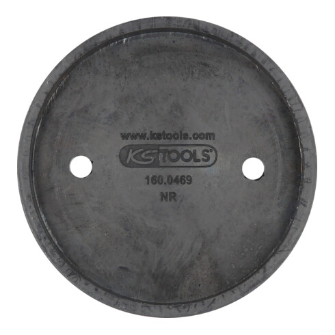 KS Tools Piatto in gomma 07 per piattaforme elevatrici Launch / Twin Busch / RP Tools, Ø 120mm
