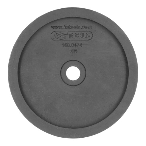 KS Tools Piatto in gomma 12 per piattaforme elevatrici J.A. Becker/ATH/HOFMANN/Hermann, Ø 120mm