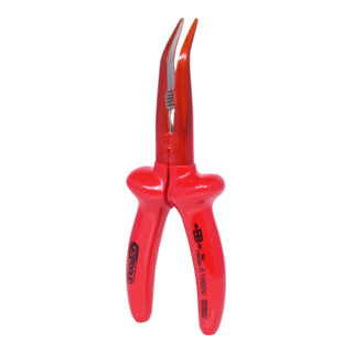 KS Tools Pince à bec demi-rond 1000V, 200mm
