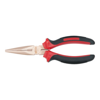 KS Tools Pince à bec demi-rond BERYLLIUMplus 180 mm