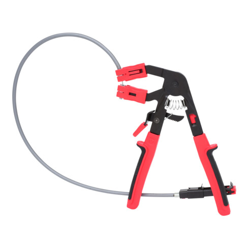 KS Tools Pince avec câble Bowden pour colliers auto-serrants,730mm