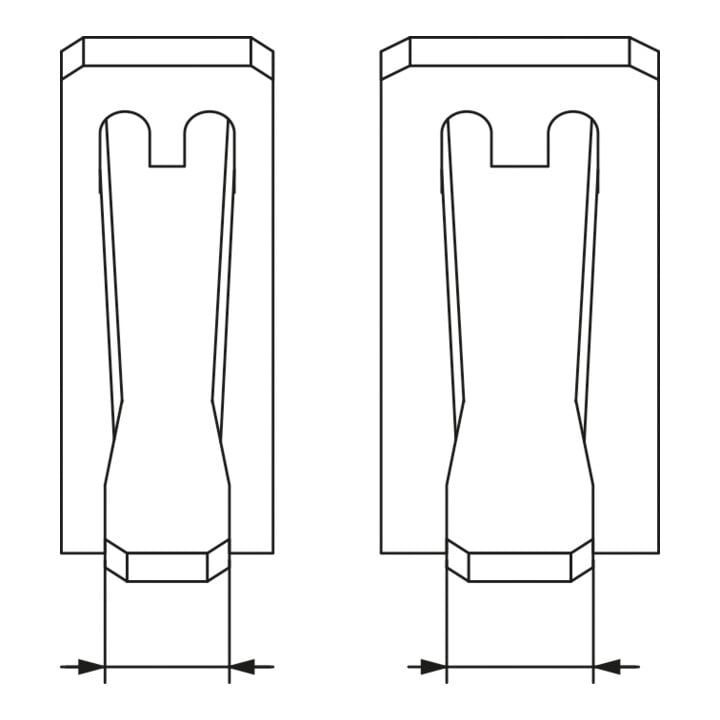 KS Tools Pince avec câble Bowden pour colliers auto-serrants,730mm