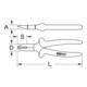KS Tools Pince coupante 1000V 180mm