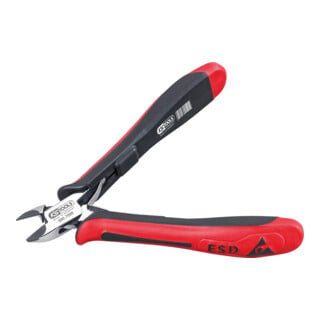 KS Tools Pince coupante ESD en métal dur, 125 mm