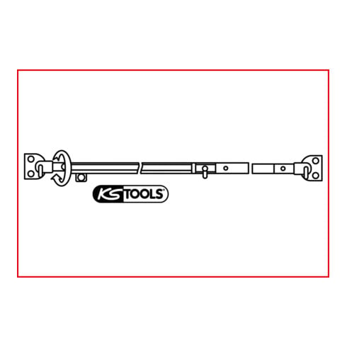 KS Tools Pince de redressage, 1000-1200 mm